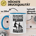 Krankenschwester Pflege Betreuung Tasse Geschenk Lustige Geschenkidee Spruch Ich Bin Dieser Rasende Pfleger Von Dem Alle Reden Blau Trendation