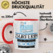 Surferin Weil Es Keinen Schöneren Beruf Gibt Tasse Geschenk für Eine Surferin Lustig Rot Trendation