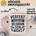 Heidrun Tasse Geschenk Perfekt Sein Kann Jeder Geschenkidee Geburtstag Rosa Trendation