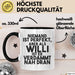 Willi Tasse Niemand Ist Perfekt, Aber Als Willi Ist Er Verdammt Nah Dran Schwarz Trendation