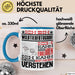 Wildtierfotograf Geschenk Kaffee-Tasse Geschenkidee für Wildtierfotograf Ich Bin Wildtierfotograf Ich Kann Es Dir Erklären Jedoch Nicht Für Dich Verstehen Spruch Lustig Blau Trendation