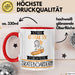 Skateboarderin Tasse Geschenk Becher Stark Attraktiv Furchtlos Skateboarderin Lustige Geschenkidee Rot Trendation