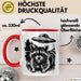 UFO Aliens Tasse Geschenk Waschbär Alien Sci Fi Liebhaber Rot Trendation