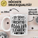 Lehrer Unterricht Wertschätzung Tasse Geschenk Lustige Geschenkidee Spruch So Sieht Ein Richtig Cooler Lehrer Aus Weiß Trendation