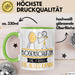 Bogenschützin Geschenk Tasse Becher Die Frau Die Allen Kann Geschenkidee für eine Bogenschützin Lustig Grün Trendation