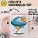 Meteorologe Tasse Geschenk Lustige Geschenkidee Spruch Für Wetter Beobachter Rosa Trendation