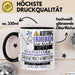 Taekwondo-Kämpferin Tasse Geschenk Lustiger Spruch Bitte Erheben Sie Sich Seine Majestät Die Taekwondo-Kämpferin Betritt Den Raum Schwarz Trendation