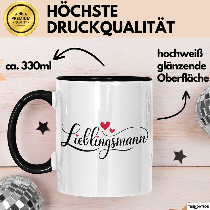 Guter Ehemann Verheiratete Männer Jungen Tasse Becher Geschenk Lustige Geschenkidee Spruch Lieblingsmann Trendation