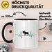 Skandinavischer Elch Tasse Geschenk Lustige Geschenkidee Schwarz Trendation