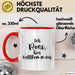 Rosi Tasse Ich Rosi, Bin Vollkommen Geschenk Rot Trendation
