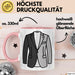Minimalistischer Modefan Tasse Geschenkidee Rosa Trendation