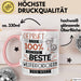 Beste Wildtierforscherin Der Welt Tasse Geschenk für Eine Wildtierforscherin Geprüft Und Sicher Geschenkidee Geburtstag Weihnachten Rosa Trendation