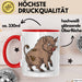 Wildschweinjagd Tasse Geschenk für Schwarzwildjäger Spruch Rot Trendation