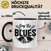 Jazz Tasse Geschenk Keep The Blues Alive Musik Becher Trendation
