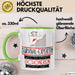 Survival-Expertin Weil Es Keinen Schöneren Beruf Gibt Tasse Geschenk für Eine Survival-Expertin Lustig Grün Trendation