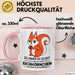Eichhörnchen Tierliebhaber Tasse Geschenk Lustige Geschenkidee Spruch Dann Sei Ein Eichhörnchen Rosa Trendation