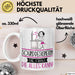 Sounddesignerin Geschenk Tasse Becher Die Frau Die Allen Kann Geschenkidee für eine Sounddesignerin Lustig Weiß Trendation