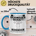 Schwägerschaft Tasse Geschenk für Schwägerschaft Geburtstag Lustiger Spruch Kaffee-Becher Was Ist Deine Superkraft Blau Trendation