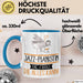 Jazz-Pianistin Geschenk Tasse Becher Die Frau Die Allen Kann Geschenkidee für eine Jazz-Pianistin Lustig Blau Trendation