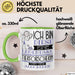 Tierforscherin Tasse Geschenk Ich Bin Diese Eine Legendäre Tierforscherin Von Der Alle Reden Geschenkidee Geburtstag Weihnachten Grün Trendation