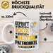Patenonkel Geschenk Lustiger Spruch für Patenonkel Geschenkidee Bester Patenonkel Der Welt Weiß Trendation