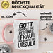 Ursula Tasse Geschenk Gott Formte Die Perfekte Frau Ursula Geschenkidee Rosa Trendation