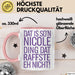 Nicole Tasse Geschenk Dat Is Son Nicole Ding Raffste Eh Nicht Geschenkidee Rosa Trendation