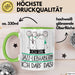 Geschenk für Jazz-Liebhaberin Tasse Lustige Geschenkidee Geburtstag Ich Bin Jazz-Liebhaberin Ich Darf Das Grün Trendation