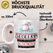 Seglerin Weil Es Keinen Schöneren Beruf Gibt Tasse Geschenk für Eine Seglerin Lustig Weiß Trendation