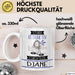 DJane Tasse Geschenk Becher Stark Attraktiv Furchtlos DJane Lustige Geschenkidee Weiß Trendation