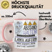 Langläuferin Tasse Geschenk Lustig Abstand Halten Hochleistungs-Langläuferin Mit Drang Zur Perfektion Bei Der Arbeit Rosa Trendation
