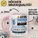 Aquarium-Hobbyistin Tasse Geschenk Lustiger Spruch Bitte Erheben Sie Sich Seine Majestät Die Aquarium-Hobbyistin Betritt Den Raum Rosa Trendation