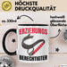 Witzige Tasse Geschenk Erziehungsberechtigter Spruch Lustiger Becher Schwarz Trendation