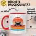 Katzen Tierliebhaber Vintage Tasse Geschenk Lustige Geschenkidee Spruch Rot Trendation