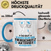 Tierschutzaktivist Geschenk Tasse So Gut Kann Nur Ein Tierschutzaktivist Aussehen Geschenkidee Kaffee-Becher Blau Trendation
