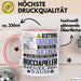 Bocciapieler Geschenk Tasse Lustiger Spruch Erheben Sie Sich Der Bocciapieler Betritt den Raum Rosa Trendation