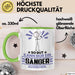 Sänger Geschenk Tasse So Gut Kann Nur Ein Sänger Aussehen Geschenkidee Kaffee-Becher Grün Trendation