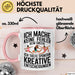 Tanzen Tänzer Tasse Geschenk Ich mache keine Fehler Geschenkidee Lustig Rosa Trendation