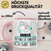 Geschenk für Rhythmische Gymnastin Tasse Lustige Geschenkidee Geburtstag Ich Bin Rhythmische Gymnastin Ich Darf Das Rosa Trendation