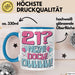 21er Geburtstag Geschenk Männer Frauen 21 Nein Doch Ohhhh Lustiger Spruch Geschenkidee Kaffee-Becher Blau Trendation