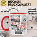 Tierheimunterstützerin Geschenk Becher Tasse Gott Schuf Alle Menschen Gleich Nur Die Besten Durfeten Tierheimunterstützerin Werden Geschenkidee Lustig Rot Trendation