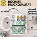 Keyboarderin Tasse Geschenk Lustig Abstand Halten Hochleistungs-Keyboarderin Mit Drang Zur Perfektion Bei Der Arbeit Weiß Trendation