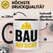 Bauleiter Bauunternehmer Tasse Geschenk Lustige Geschenkidee Spruch Bau Aufsicht Trendation
