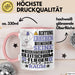 Gleitschirmflieger Geschenk Tasse Lustiger Spruch Erheben Sie Sich Der Gleitschirmflieger Betritt den Raum Rosa Trendation