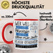 Klassik-Enthusiastin Tasse Geschenk Spruch Wer Will Schon Prinzessin Sein Wenn Man Auch Klassik-Enthusiastin Sein Kann Rot Trendation