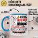 Vogelforscherin Tasse Geschenk Lustiger Spruch Bitte Erheben Sie Sich Seine Majestät Die Vogelforscherin Betritt Den Raum Blau Trendation