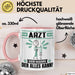 Arzt Tasse Geschenk für Arzt Der Mann Der Alles Kann Geschenkidee zum Geburtstag Rosa Trendation