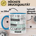 Country-Fan Geschenk Becher Tasse Gott Schuf Alle Menschen Gleich Nur Die Besten Durfeten Country-Fan Werden Geschenkidee Lustig Blau Trendation