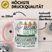 Bassgitarristin Tasse Geschenk Lustig Abstand Halten Hochleistungs-Bassgitarristin Mit Drang Zur Perfektion Bei Der Arbeit Rosa Trendation