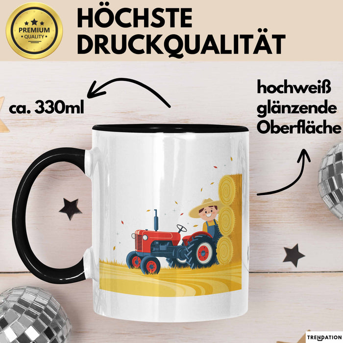 Landwirt Tasse Geschenk Lustige Geschenkidee Spruch Für Landleben Liebhaber Trendation